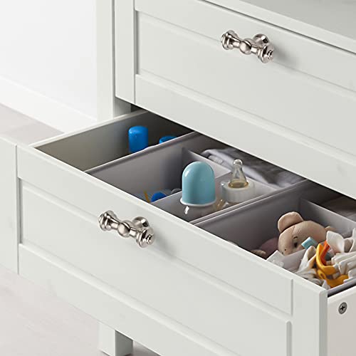 Asidrama 10 Pack Brushed Satin Nickel Kitchen Cabinet Knobs Dresser Knobs Drawer Knobs Cabinet Hardware Zinc Knobs For Dresser Drawers #TOP2