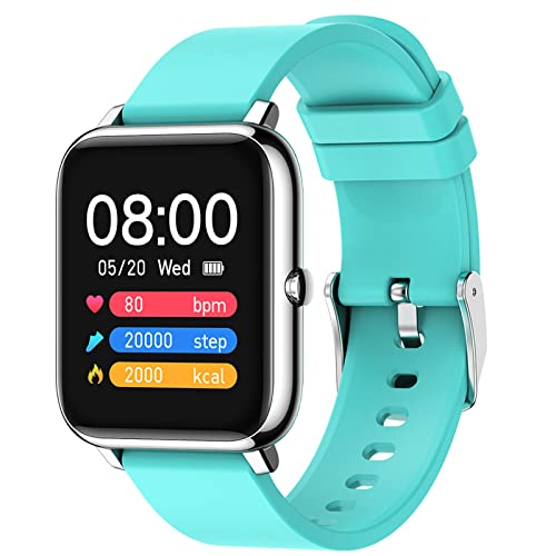 Reloj inteligente hombre y mujer con modos de deportes fitness y correa desmontable JUSHZ