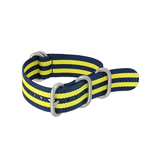 Bracelet de montre en nylon 22 mm accessoires de montre en acier pour hommes femme
