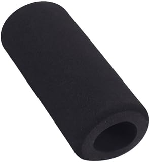 Skumfotrulle med hög densitet 23 mm inre diameter (23 x 97 x 200 mm) | Dämpning med hög densitet, skyddar skenen, förbättrar magkontrollen, passar 20 mm stänger, situp-stöd