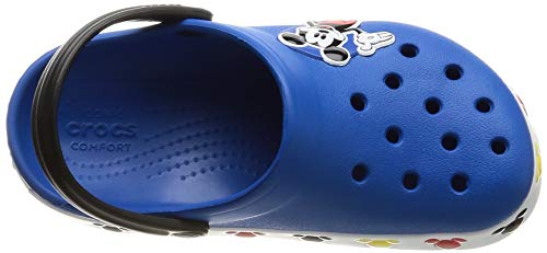 Sandália, Crocs, FL Disney Mickey Mouse BND CGK, Bright Cobalt, 29, Criança Unissex