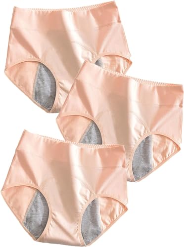 Ropa interior menstrual para mujer: pack de bragas hipster antifugas y cómodas