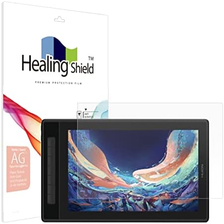 Protection Écran AtFoliX Pour Huion Kamvas Pro 24 4K - Hybride Verre 9H - Allemagne
