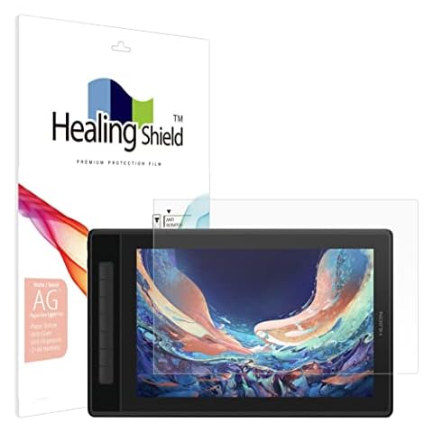 Healing Shield Screen Protector Compatible for Huion KAMVAS Pro 13 (2.5k) Light Anti Glare Paper Texture Feeling Matte Film KamvasPro13 Cover