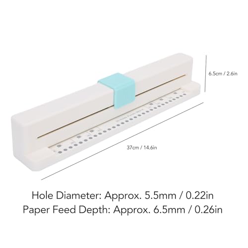 Perforatrice de 30 trous pour aligner et perforer 3 feuilles sans effort