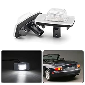 Njssjd SS-030714 LED-Kennzeichenbeleuchtung 2er-Set