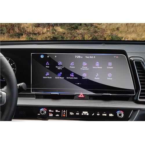 Verre trempé Kia Sportage NQ5 12.3 pouces protection premium pour centre de navigation
