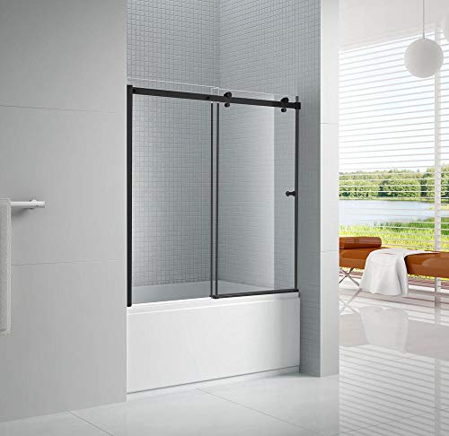 Primo 60" X 57.50" Frameless Bathtub Shower Door for Bathtubs with 6mm Smooth