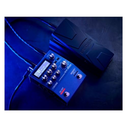 Image of BOSS SY-200 SYNTHESIZER EFFECTS PEDAL - Advanced BOSS Polyphonic Guitar Synth Technology in a Streamlined 200 Series Pedal for any Guitar or Bass - Full MIDI I /O - 128 Memories - 171 Synth Sounds