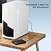 Floppy Disk Reader 3.5 inch External USB A&C Floppy Disc Drive 3 1/2 Floppy Disk Drive/Converter/Player/Reader/Transfer for Laptop Desktop PC Compatible with Windows 11/10 (Frosted Texture)