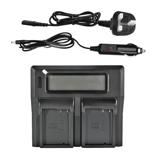 Cargador dual DMW-BLC12E para Panasonic Lumix DMC-FZ330 en tus sesiones de viaje