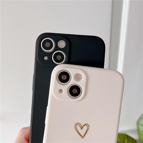 FIRSTPELLA Capa de silicone para iPhone 13 com alça transversal ajustável cordão de pescoço à prova