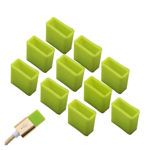 Cubierta antipolvo USB de silicona Zovloer para cable de datos y protector de enchufe macho