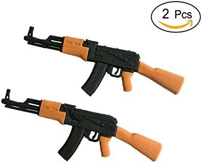 AK47 Assault Rifle Erasers,Pack of 2