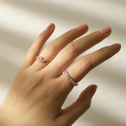Une Douce Sparkling Rapunzel Rings Set thumb #2
