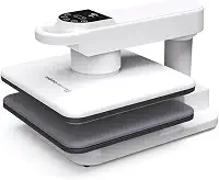 Mimo - Prensa Térmica Automática Pressing Pro 110V – 38x38cm para Sublimação e Transfer em Camisetas, Bolsas e DIY