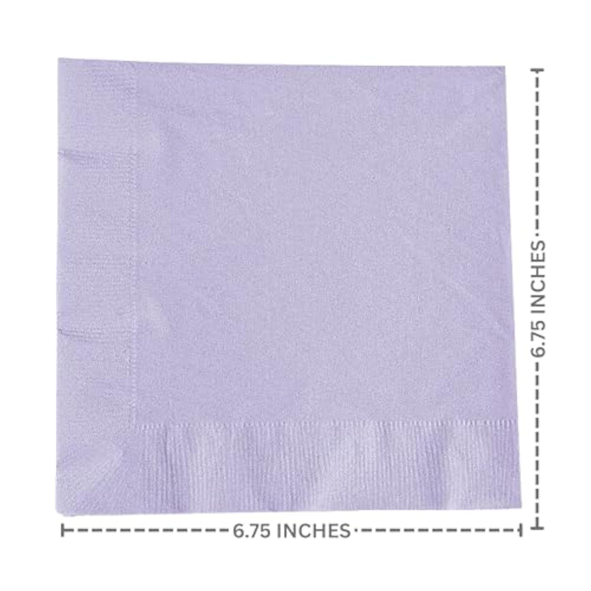 Lavender Lunch Napkins, Pack of 50, Solid Tableware