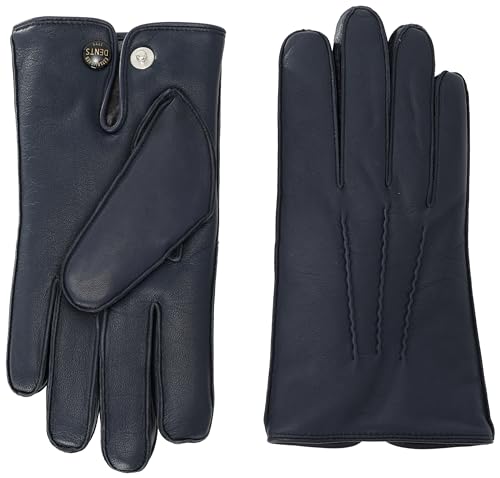 DENTS レザーグローブ 手袋 ラビットファー