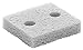 Weller 9904 Sponge, 1 Hole Replacement, Black