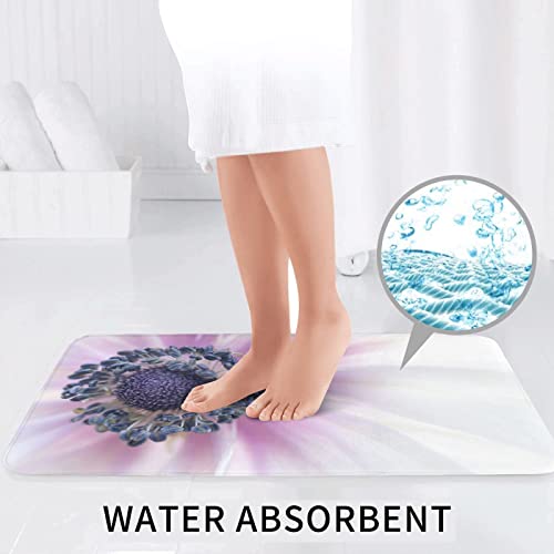 Teppichmatten mit Blumenblüten-Druck, Badematte, Badezimmerteppich, 3-teilig, + Konturteppich, Toilettendeckelbezug – Bild 7