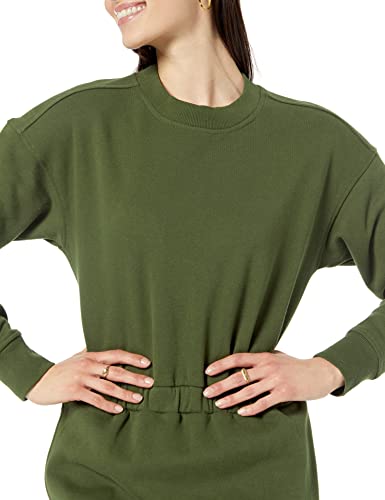 Image of Amazon Essentials Women's Long Sleeve Sweatshirt Dress