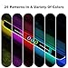 Car Door Sills Led Magnetic, Custom Logo Or Text Led Door Sills for Car, 7 Colors/28 Change Modes Car Pedal Lights, Auto-Sensing, Car Door Welcome Courtesy Lights