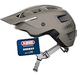 ABUS MTB-Helm MoDrop - robuster Fahrradhelm mit guter Belüftung für Mountainbiker - individuelle Passform - Unisex - Grau, L