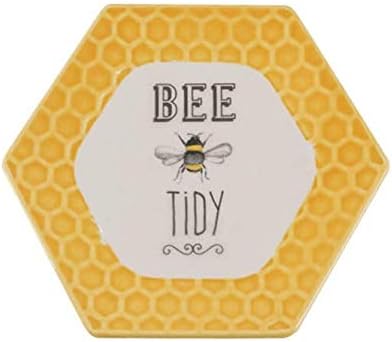 English Tableware Company Bee Happy Teabag Tidy