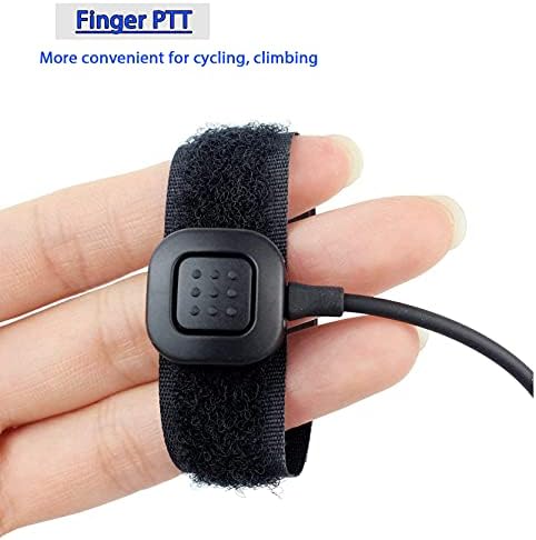 Retevis Walkie Talkie Throat Mic Throat Mic Headset 2 Pin Headset Earpiece Compatible with Two Way Radio Baofeng UV-5R BF-888S BF-88E RT24 RT27 RT28 Two Way Radio Earpiece Security Earpiece (1 Pcs)