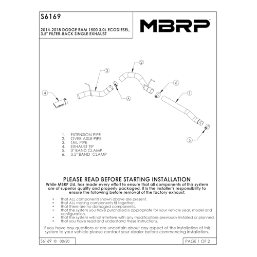 Image of MBRP Exhaust System