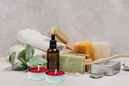 Decorrack 30 Tealight Candles, Apple Cinnamon Scented, Pleasant Fragrance Candle, Long Lasting Air Freshener (Pack Of 30) #TOP2