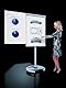 ROCADA RD-618 Flip Chart Tafel Evolution mobil, grau