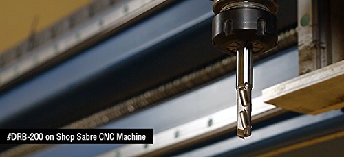 Amana Tool - 1/2 x 1-3/8CL x 1/2Shk PCD Up/Down (DRB-208), Industrial Grade