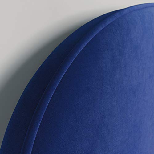 Sauder Cannery Bridge Headboard, L: 63.74" X W: 3.54+" X H: 47.48", Navy Finish #TOP2