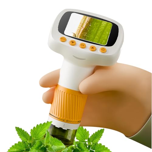 Microscope USB 1080p portable résistant aux chocs avec 8 LED réglables de précision - 7