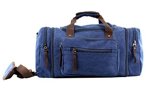 Overnight Handbag Shoulder Canvas Travel Tote Luggage Weekender Duffel Bag,170804-033