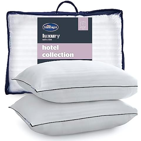 Silentnight Luxury Hotel Collection Piped Pillow Set Cover