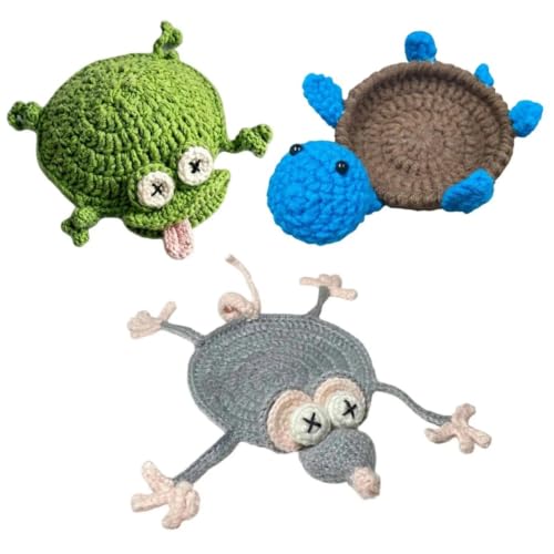 Sous-verres en crochet tapis de table tissé pour boisson d'eau - 2