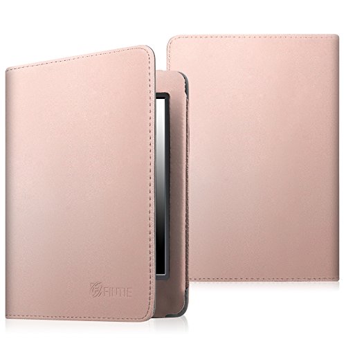 Fintie Folio Case for Kindle 8th Generation - The Book Style Vegan Leather Cover with Auto Sleep/Wake for Amazon All-New Kindle E-Reader 6