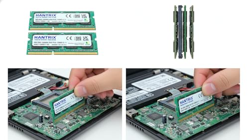 Image of 16GB Kit (2x8GB) DDR3L Laptop RAM 1600MHz PC3L-12800 204-Pin Non-ECC Unbuffered SO-DIMM 1.35V Dual Channel Notebook Memory Upgrade