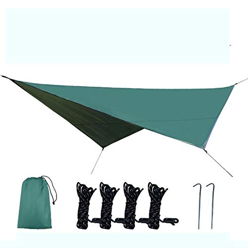 Toile de tente outdoor pour pique-nique en forêt et bivouac improvisé de randonnée
