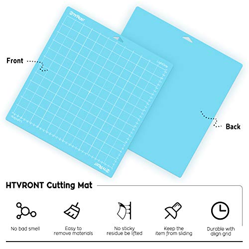 image for HTVRONT Light Grip Cutting Mat, 6 Pack Cutting Mat 12x12 Compatible wi