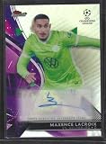 Maxence Lacroix 2021-22 Topps Finest Silver Refractor Auto #ba-ml - Sports Memorabilia