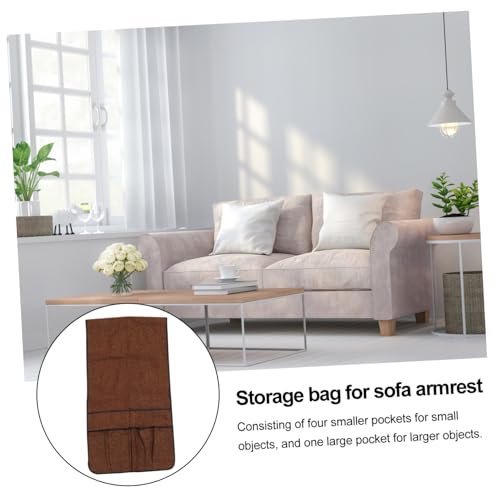 Organisateur de canapé haut de gamme, support pratique pour télécommande - 6