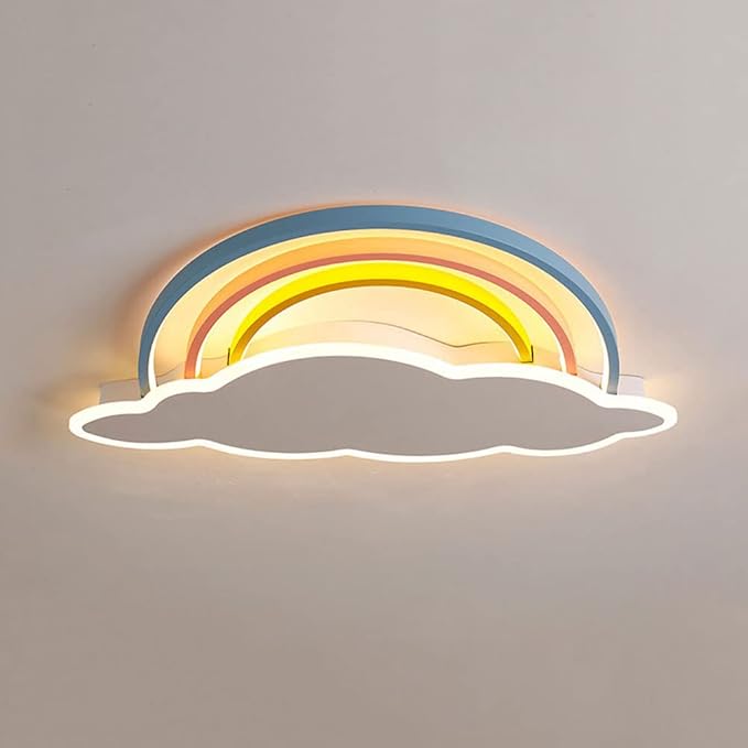 Siet Siet LED Fairy Ceiling Light Children's Room Chandelier, Nursery Kids Bedroom Decor Lighting Fixture, Living Room Kindergarten Creative Cloud Ceiling Lights 35W Chandeliers