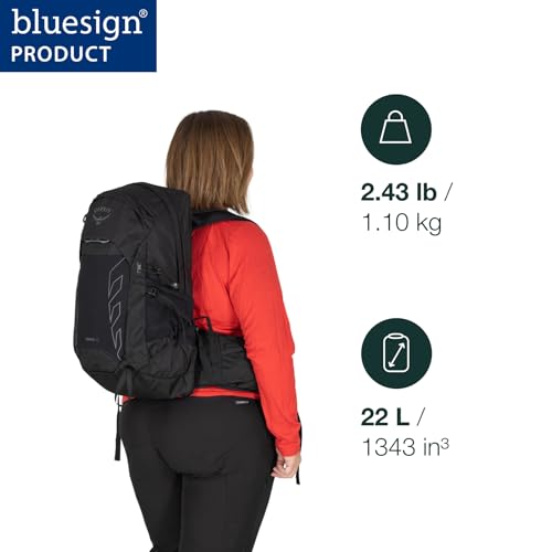 Image of Osprey Tempest 22L Women's Lightweight Hiking Backpack, Blue OS | daypack, travel daypack, camping pack, Blue color, OS size