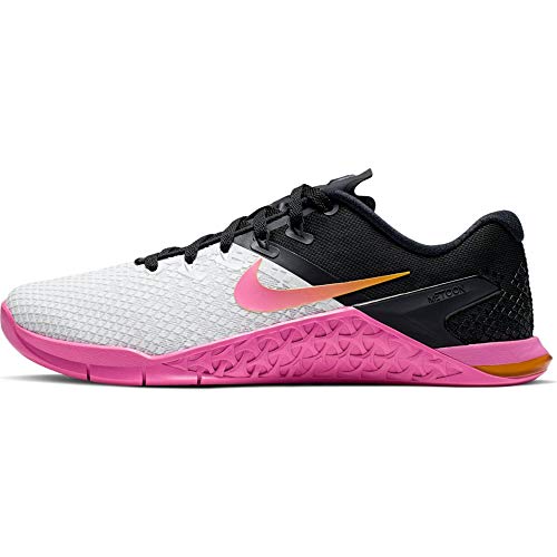 Nike WMNS Metcon 4 XD Women's Training Shoe White/University Gold-Laser Fuchsia 8.5