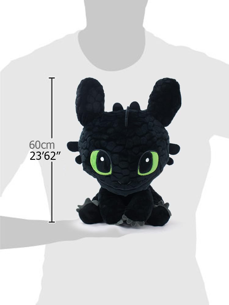 Play by Play - Peluche Dragon Trainer - Dimensioni Grandi -60cm - 260006020