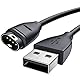 Ancable Ladekabel für Garmin Uhr Fenix 5, 2 Stück 1M USB-Ladekabel Schnellladung Datenkabel für Garmin Fenix 5 5X 5X Plus 5 Plus 5S 5S Plus 6X 6 6S Vivoactive 3 4 4S, Vivomove 3 3S, usw.
