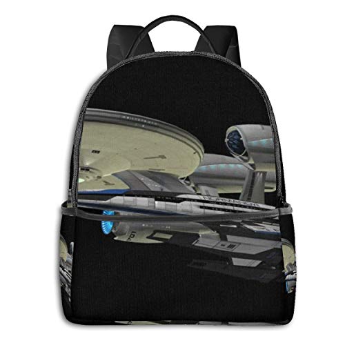 Star Trek Mochila escolar para hombres y mujeres  se adapta a una ligera bolsa de portátil